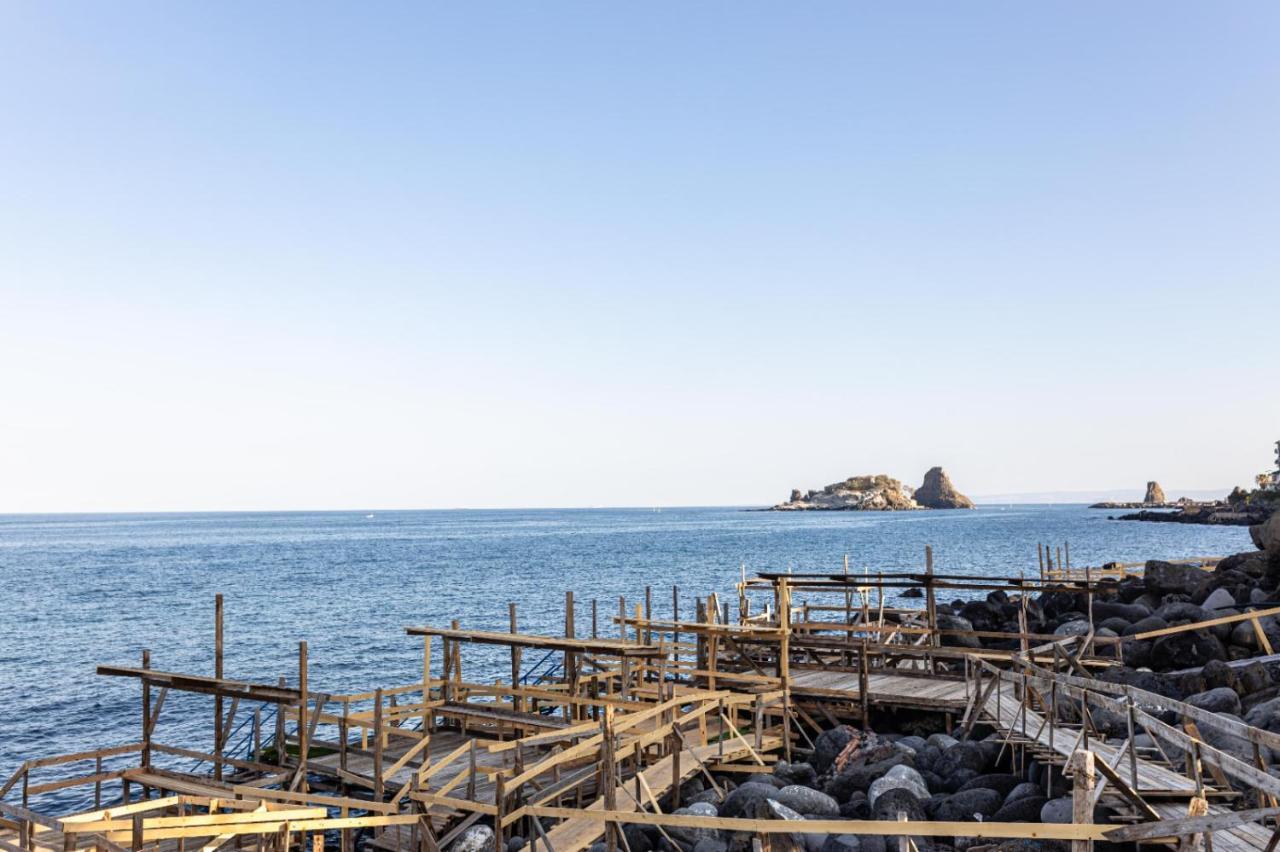 Courrier-House Apartment Aci Castello Bagian luar foto